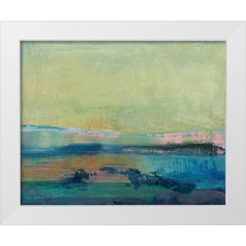 Vintage Landscapes II White Modern Wood Framed Art Print by Fuchs, Jodi