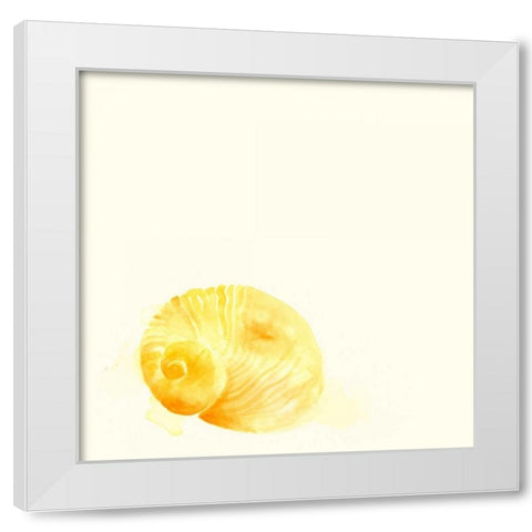 Tidal Impressions VI White Modern Wood Framed Art Print by Vess, June Erica