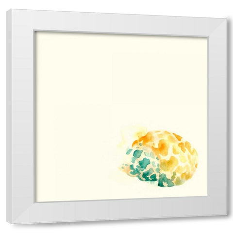 Tidal Impressions IX White Modern Wood Framed Art Print by Vess, June Erica
