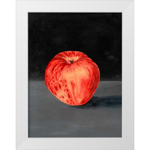 Fruit on Shelf I White Modern Wood Framed Art Print by McCavitt, Naomi