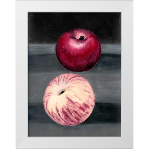 Fruit on Shelf III White Modern Wood Framed Art Print by McCavitt, Naomi