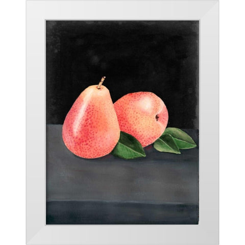 Fruit on Shelf VI White Modern Wood Framed Art Print by McCavitt, Naomi