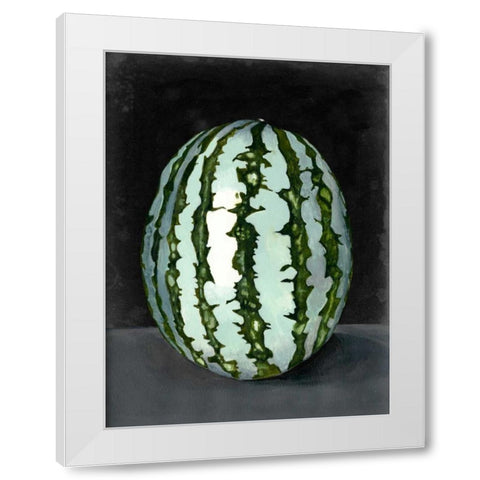 Fruit on Shelf VII White Modern Wood Framed Art Print by McCavitt, Naomi