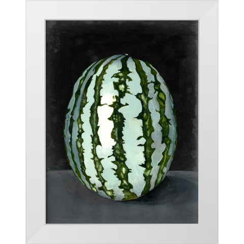 Fruit on Shelf VII White Modern Wood Framed Art Print by McCavitt, Naomi