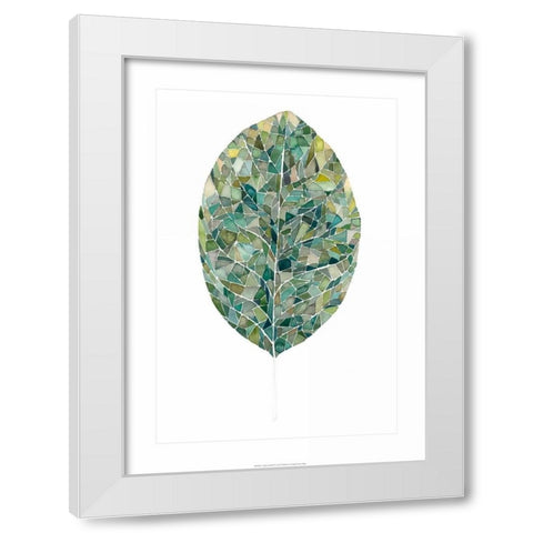 Verdant Details IV White Modern Wood Framed Art Print by Popp, Grace