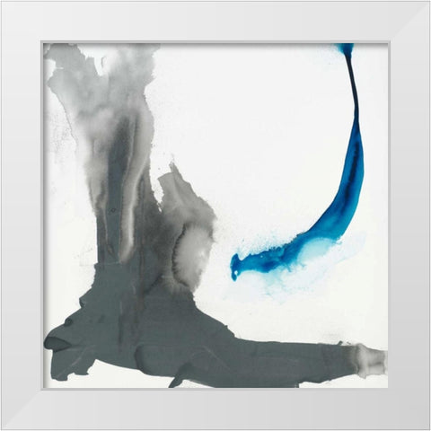 Minimal III White Modern Wood Framed Art Print by Jasper, Sisa