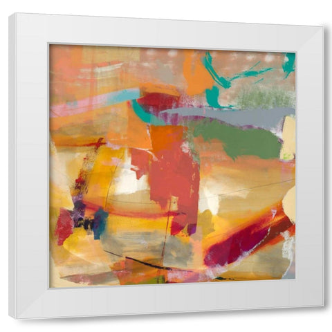 Observation II White Modern Wood Framed Art Print by Jasper, Sisa