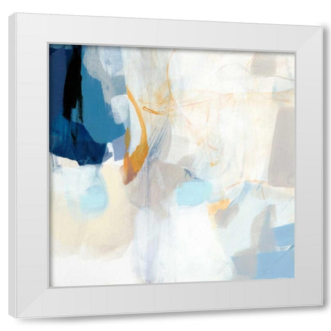 Lost at Sea White Modern Wood Framed Art Print by Long, Christina