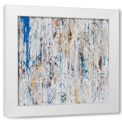 Back Street White Modern Wood Framed Art Print by Ashley, Erin