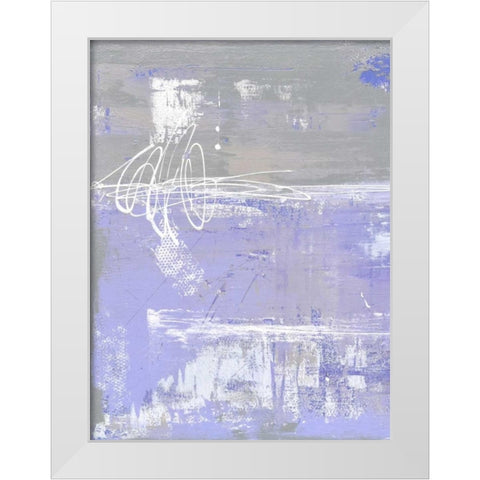 Valley Mist I White Modern Wood Framed Art Print by Ashley, Erin