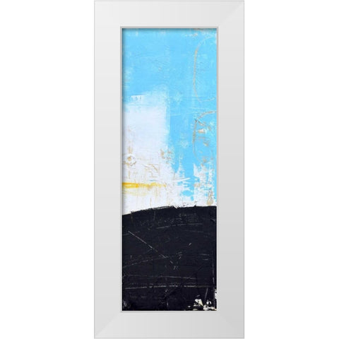 Distance II White Modern Wood Framed Art Print by Ashley, Erin