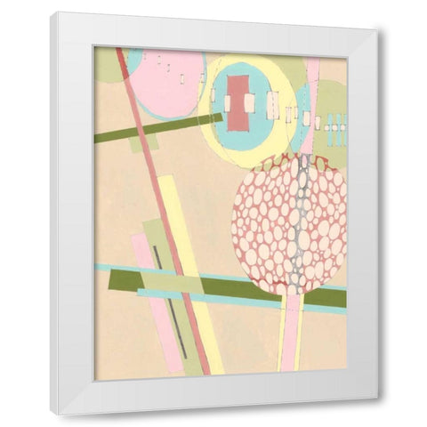 Elevated Pod I White Modern Wood Framed Art Print by Galapon, Nikki