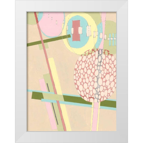 Elevated Pod I White Modern Wood Framed Art Print by Galapon, Nikki