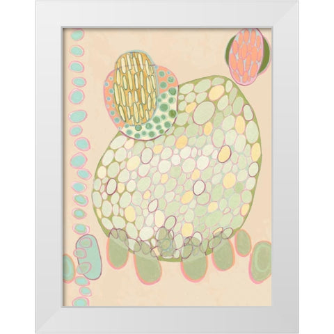 Elevated Pod II White Modern Wood Framed Art Print by Galapon, Nikki