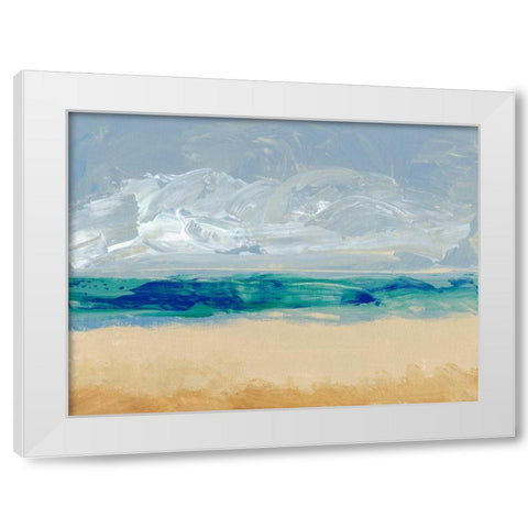 Eastern Shore I White Modern Wood Framed Art Print by Ludwig, Alicia