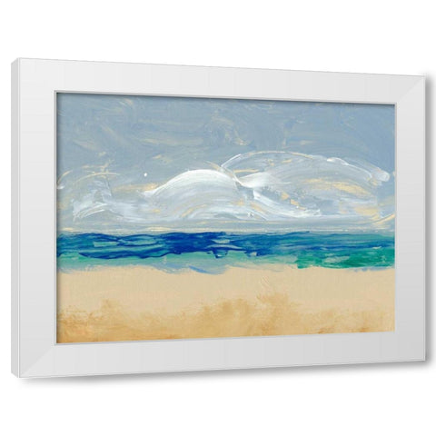 Eastern Shore II White Modern Wood Framed Art Print by Ludwig, Alicia