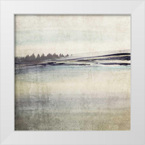 Forest Glimpse II White Modern Wood Framed Art Print by Orlov, Irena