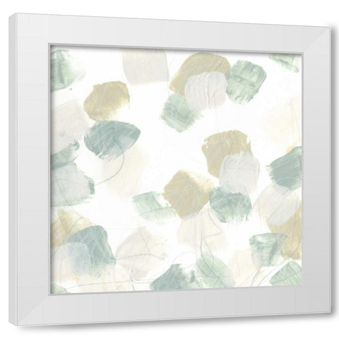 Intangible VI White Modern Wood Framed Art Print by Vess, June Erica