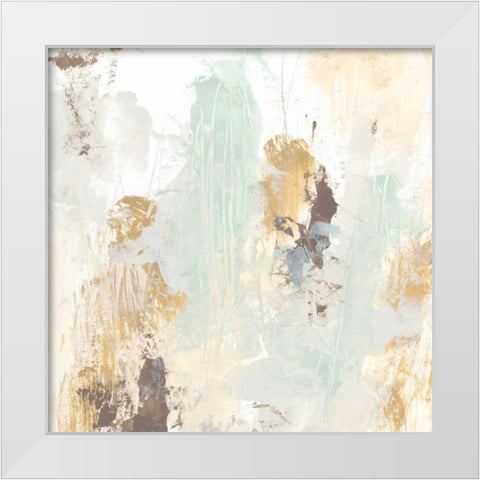 Intangible VII White Modern Wood Framed Art Print by Vess, June Erica