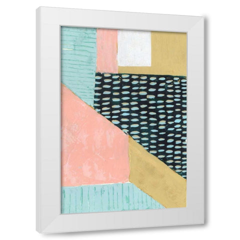 Pastel Julep II White Modern Wood Framed Art Print by Popp, Grace