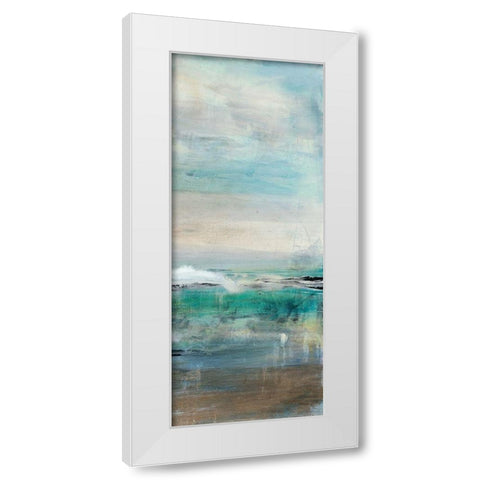Inviting III White Modern Wood Framed Art Print by Bramma, Lila