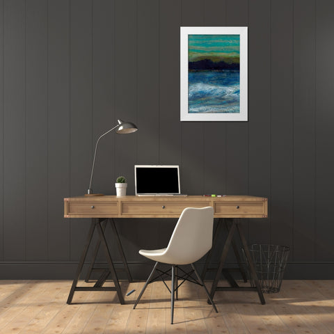Marooned I White Modern Wood Framed Art Print by Ludwig, Alicia