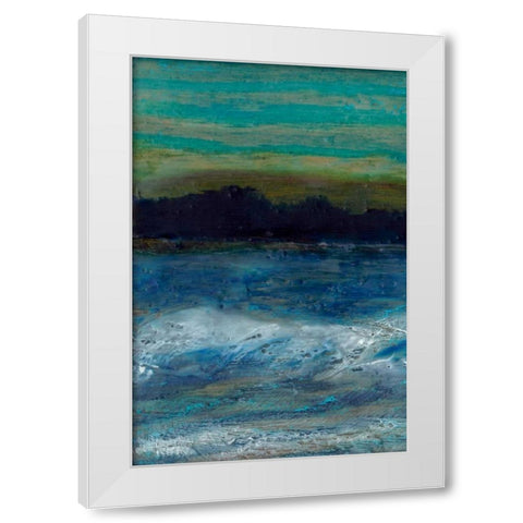 Marooned I White Modern Wood Framed Art Print by Ludwig, Alicia