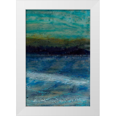 Marooned II White Modern Wood Framed Art Print by Ludwig, Alicia