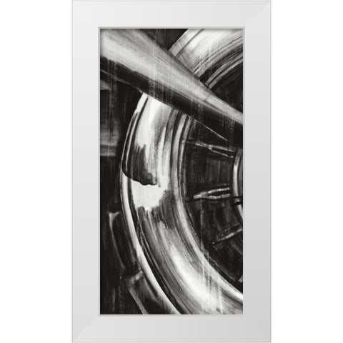 Vintage Propeller I White Modern Wood Framed Art Print by Harper, Ethan