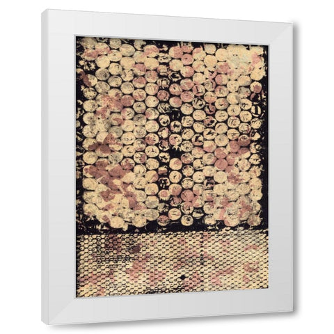 Speckled Matter I White Modern Wood Framed Art Print by Guthrie, Jenna