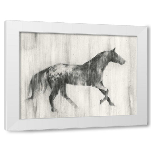 Appaloosa Study I White Modern Wood Framed Art Print by Harper, Ethan