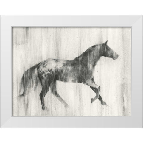 Appaloosa Study I White Modern Wood Framed Art Print by Harper, Ethan