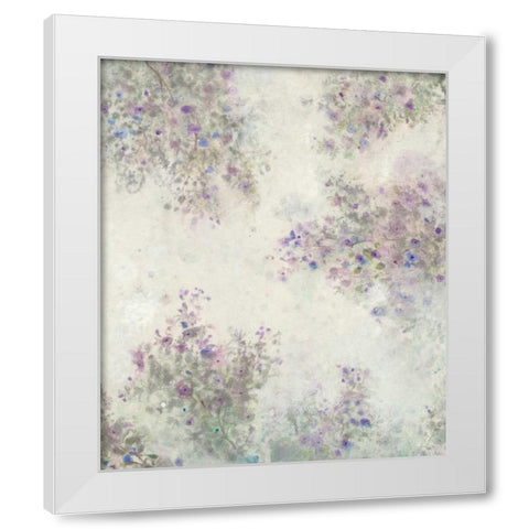 Twig Blossoms IV White Modern Wood Framed Art Print by OToole, Tim