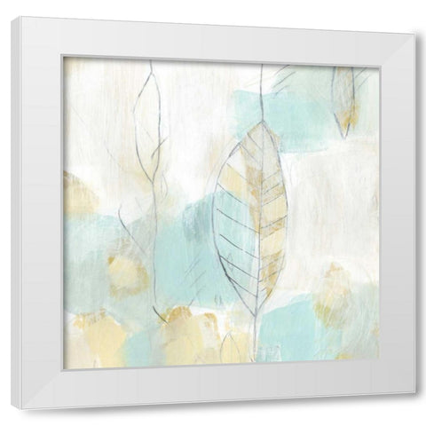 Forest Dream I White Modern Wood Framed Art Print by Vess, June Erica