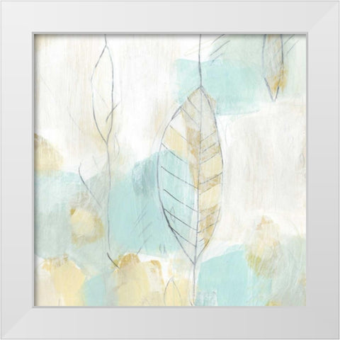 Forest Dream I White Modern Wood Framed Art Print by Vess, June Erica