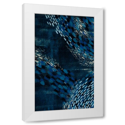 Moon Tide II White Modern Wood Framed Art Print by Popp, Grace