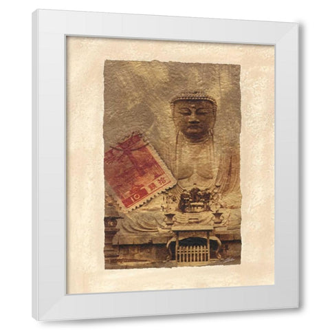 Travel Snapshots VI White Modern Wood Framed Art Print by Butler, John