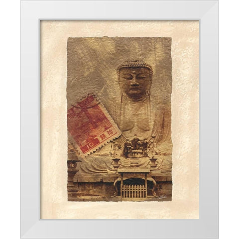 Travel Snapshots VI White Modern Wood Framed Art Print by Butler, John