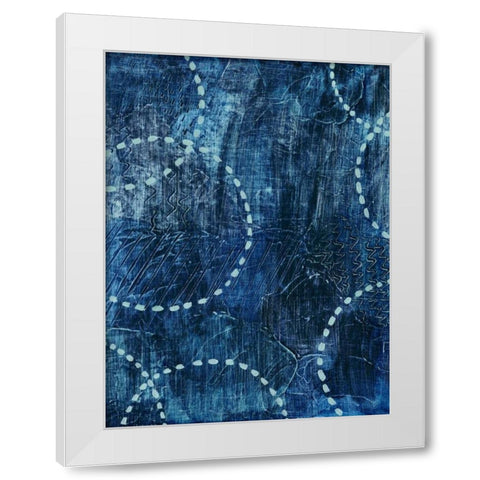 Drifting I White Modern Wood Framed Art Print by Popp, Grace