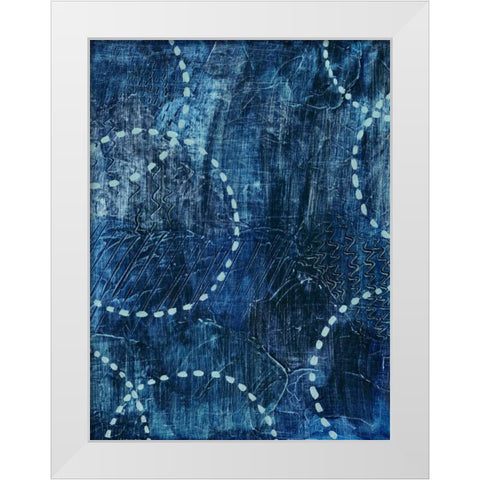 Drifting I White Modern Wood Framed Art Print by Popp, Grace