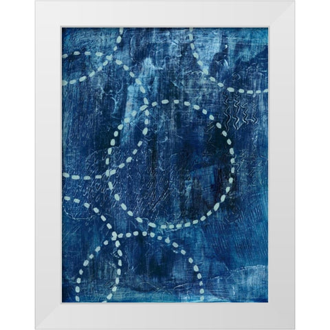 Drifting II White Modern Wood Framed Art Print by Popp, Grace