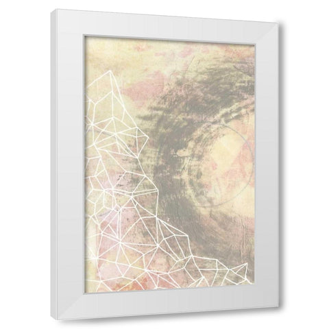 Crystal Vision I White Modern Wood Framed Art Print by McCavitt, Naomi