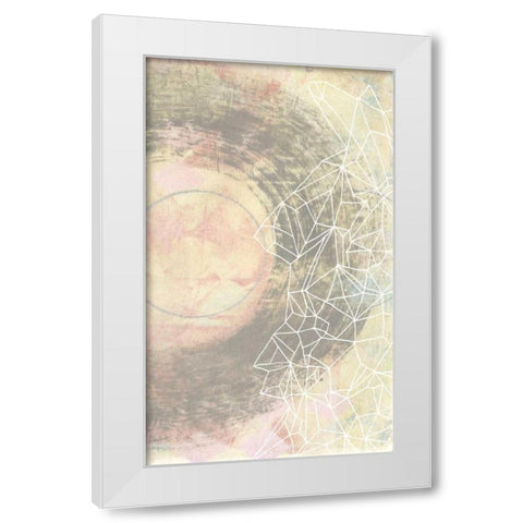 Crystal Vision II White Modern Wood Framed Art Print by McCavitt, Naomi