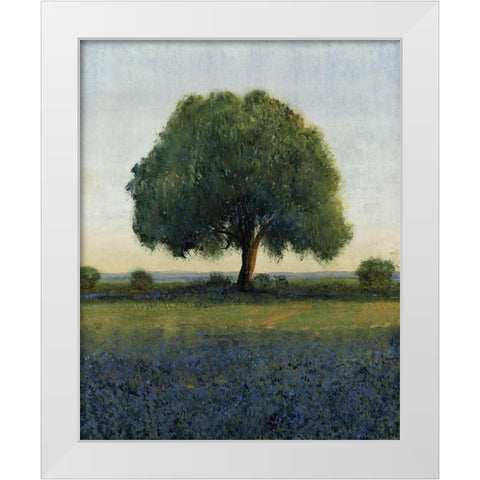 60x48 Early Morning Vista (ASH) White Modern Wood Framed Art Print by OToole, Tim