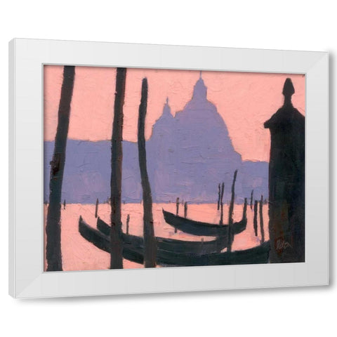 Venice Study V White Modern Wood Framed Art Print by Dixon, Samuel