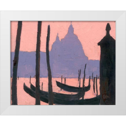 Venice Study V White Modern Wood Framed Art Print by Dixon, Samuel
