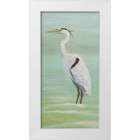 East Wing White Modern Wood Framed Art Print by Brewington, Olivia