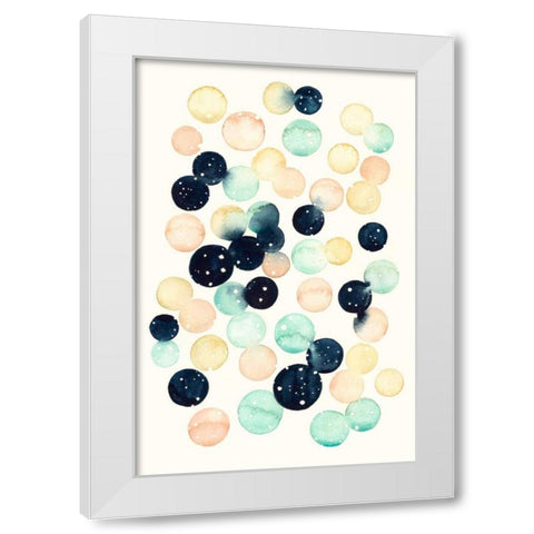 Lens Flare I White Modern Wood Framed Art Print by Popp, Grace