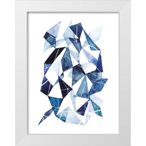 Chrysalis II White Modern Wood Framed Art Print by Popp, Grace