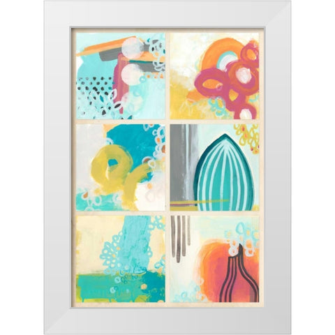 Gallery Petite II White Modern Wood Framed Art Print by Vess, June Erica